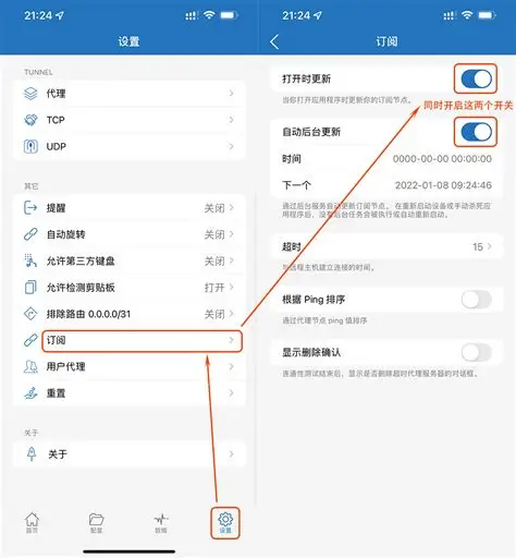 shadowrocket小火箭订阅配置