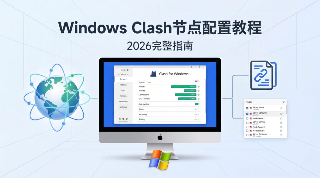 Windows电脑端Clash for Windows配置教程